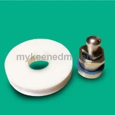 Lower ceramic pulley lead wheel with shaft